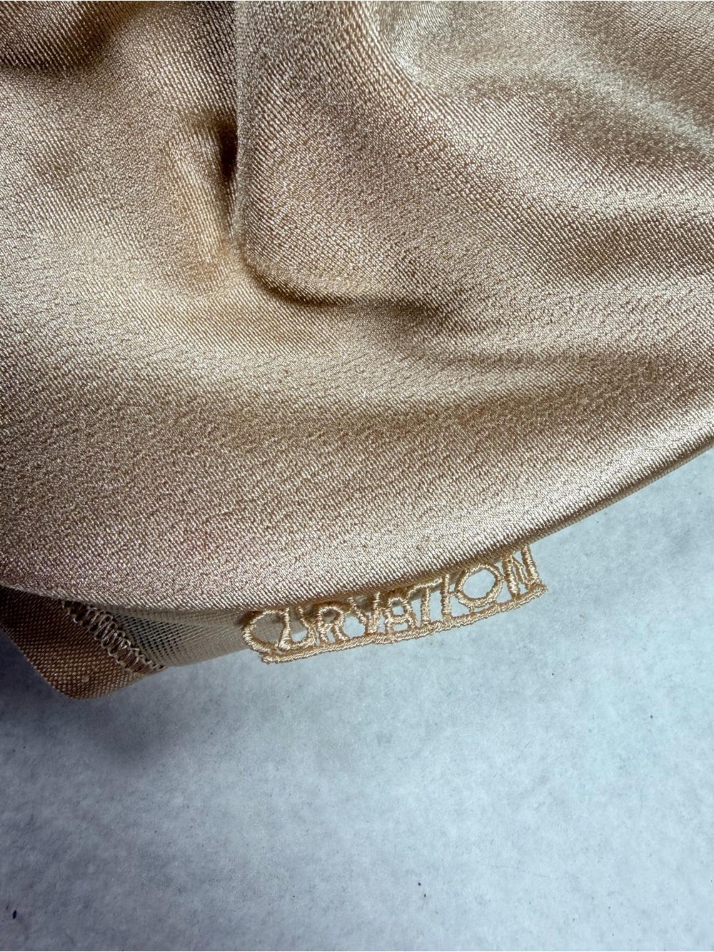 Curvation 40DD Strapless Underwire Bra Nude Beige Full Coverage NWT - Picture 9 of 11